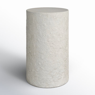 Hamish 13'' Stone Outdoor Side Table