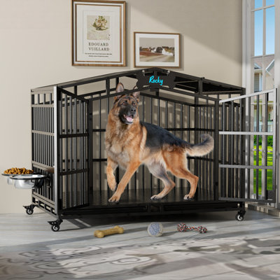 Cage pour chien en métal robuste Dorien
