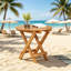 Table basse de patio pliable