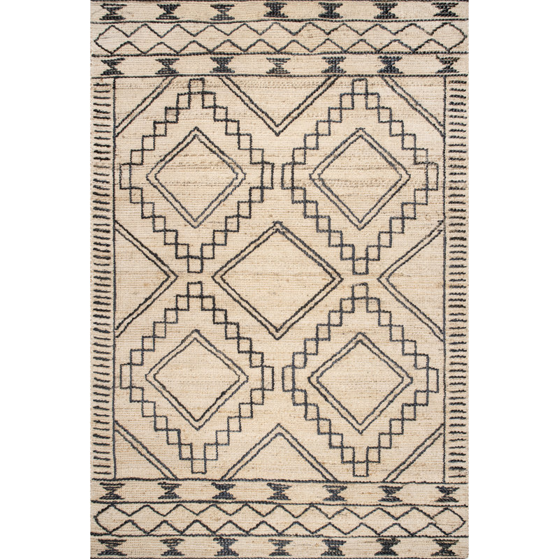 Geometric Indoor Rug, Rectangle 8' x 10'
