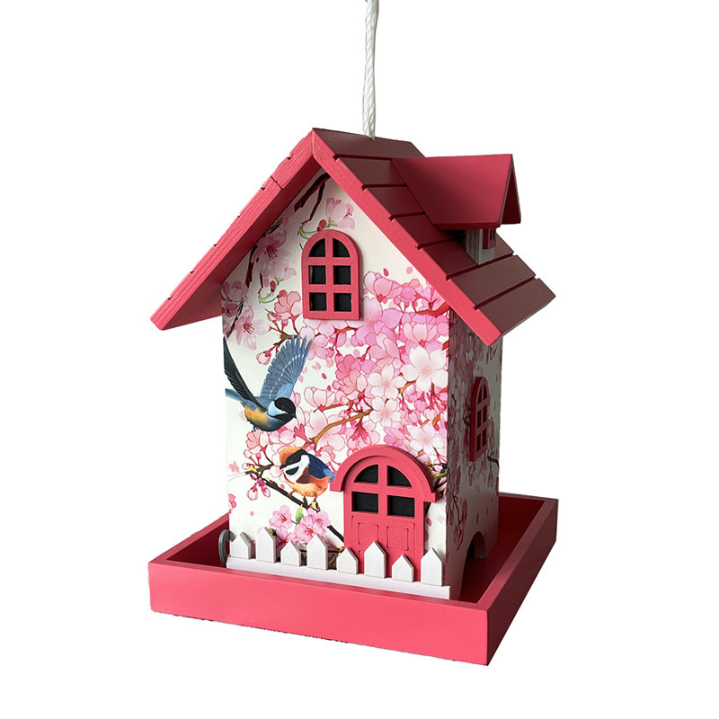 Mangeoire d'oiseaux Homestyle - chardonneret et clématite