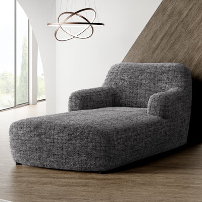 Stretchy Slipcover for Chaise Lounge - Durable & Stylish - Printed Collection