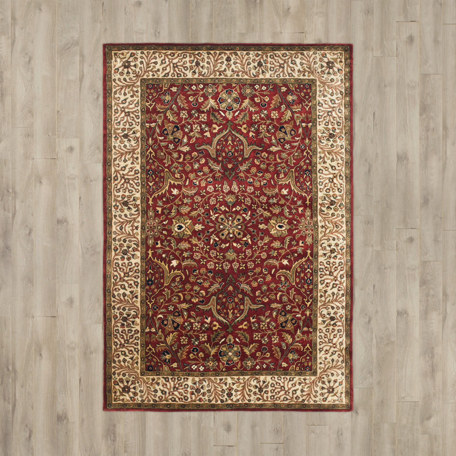 Astoria Grand Griswold Hand Tufted Wool Oriental Rug Wayfair