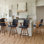 4 tabourets de comptoir pivotants en similicuir Howley