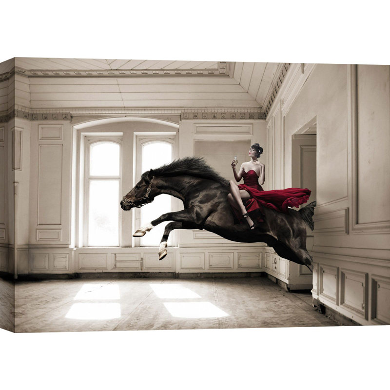 Aperitif by Julian Lauren - Wrapped Canvas Art Prints, 60cm H x 80cm W x 4cm D