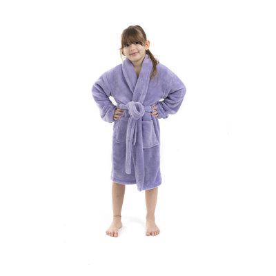 Peignoir en molleton pour enfants châle en molleton pour enfants
