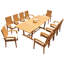 Werner Outdoor 7 - Piece Teak Dining Set-1304214031-1304214029