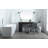 Cooper 54'' Single Bathroom Vanity with Engineered Marble Top-93548981