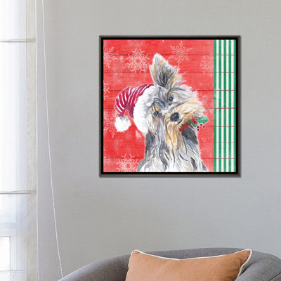 "Holiday Puppy III" par Patricia Pinto, reproduction d’art