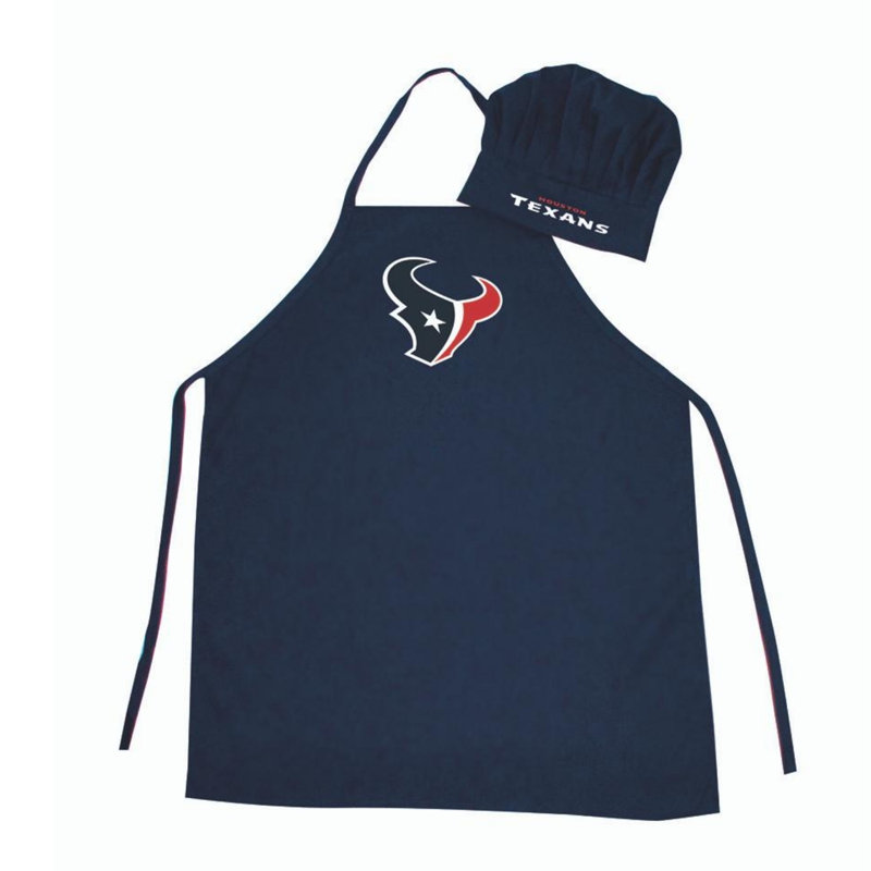 NFL No Pattern Apron Sets, Houston Texans