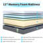 Matelas 12 po, mousse viscoélastique gélifiée rafraîchissante-65908762