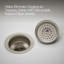 Duostrainer Sink drain and strainer with tailpiece-400803829
