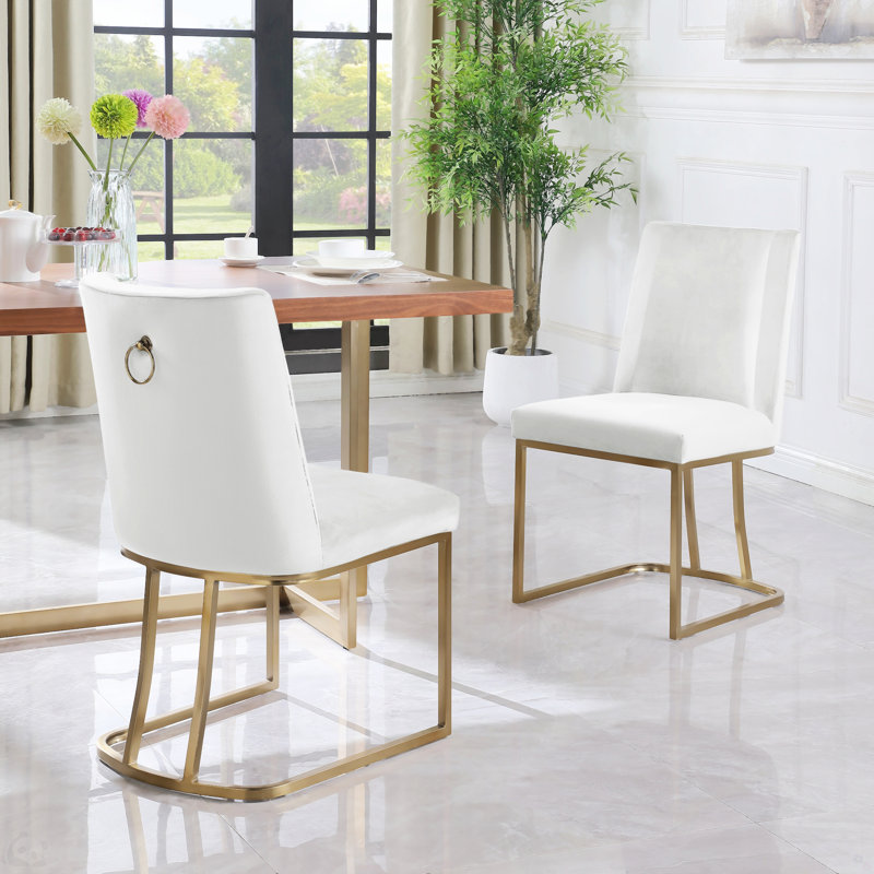 Dining Chairs, White