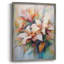 Reproduction encadrée FLORAL Series DL XXVII - bois massif