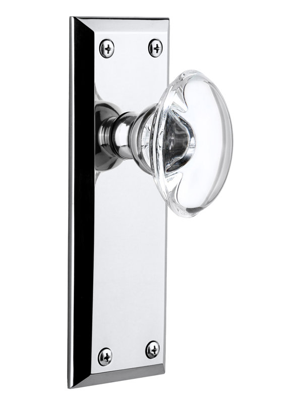 Fausse plaque Grandeur Fifth Avenue, Chrome brillant