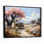 Black Floater Framed
