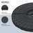 Large 4 Piece Round Fillable Weighted Offset Market Patio Umbrella Base