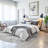 Washable Hallway Rug - Rugs Modern Stain Resistant Indoor Mat Rug for Laundry, Bedroom Non Slip Rubber Backing Thin Super Soft Room Decor Floor Carpet Grey-1638974369