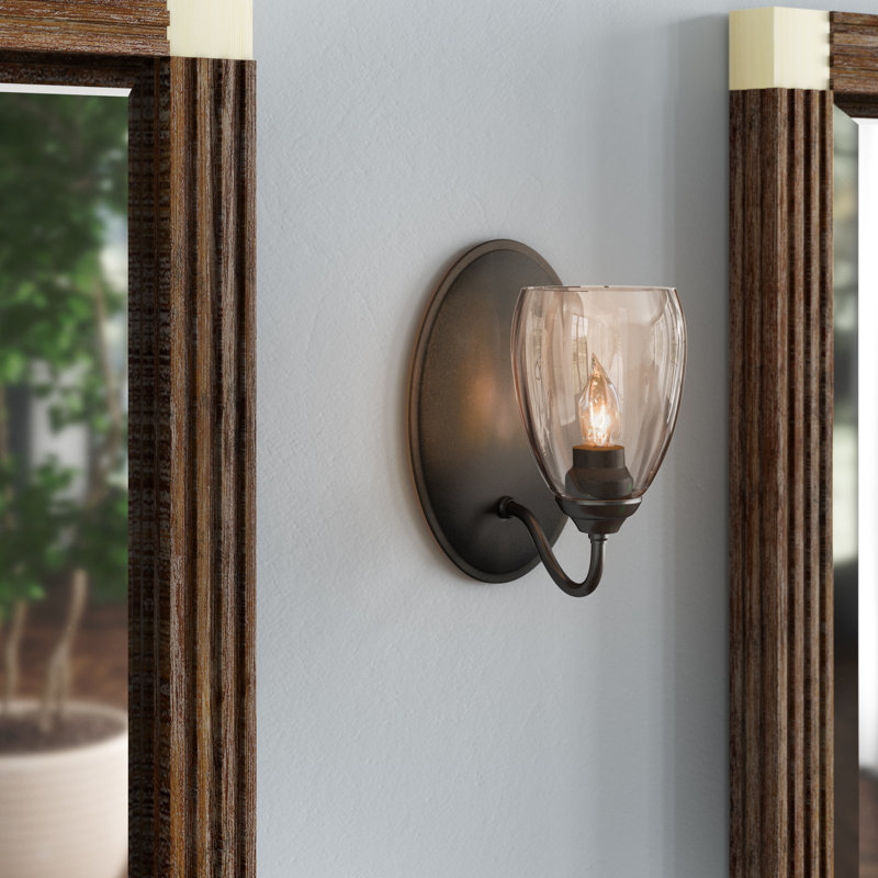 Simple Lines 1 - Light Armed Sconce, Sterling