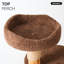 Arbre à chat en bois massif 68 "H Mid Century Modern