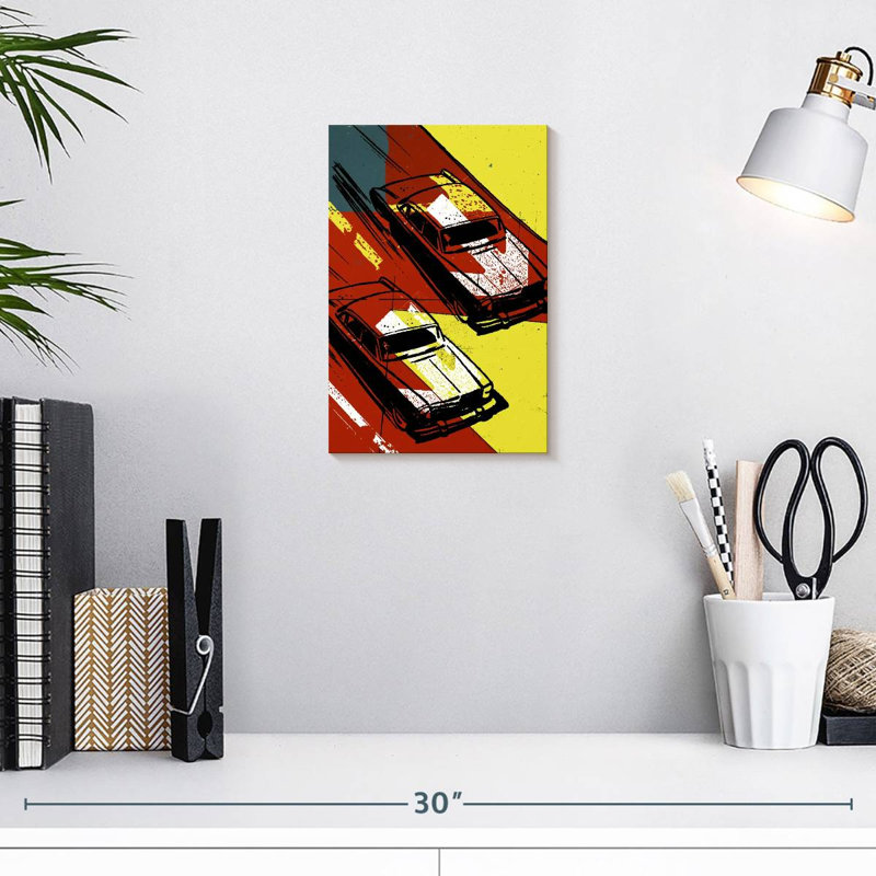Mehar Street Racing Grunge, 12" H x 8" W