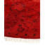 Tapis noir / rouge 6 pi 1 po Bobbye One-of-a-Kind