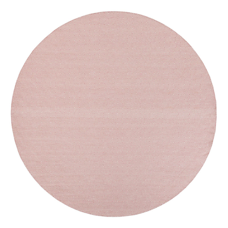 Traetyn Flatweave Wool Indoor Rug, Round 10'