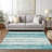 Malek Washable Abstract Indoor / Outdoor Rug-95979977