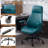 Diamond Quilted PU Leather Office Chair with Premium Durable Construction, Slient Wheels, Easy Assembly, Green-677448572