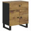 Launcest 50cm W Metal Bedside Table