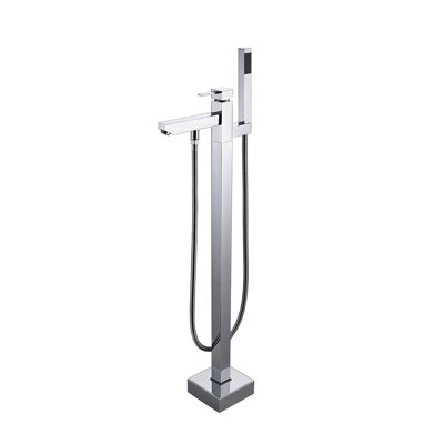 Freestanding Floor Mounted Tub Filler Bathtub Faucet