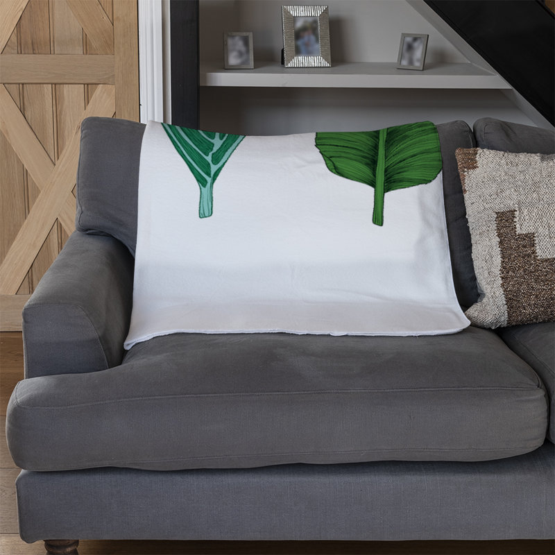 Domynic Plain Weave / Muslin Throw Blanket
