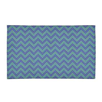 Chenille Chevron Indoor Rug