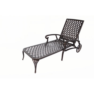 Aluminium Cast lounge chair