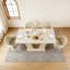 Table de salle à manger moderne avec base en U