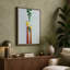 Twin Giraffes Modern 1 Piece Wrapped Canvas Wall Art-136795043-136795039