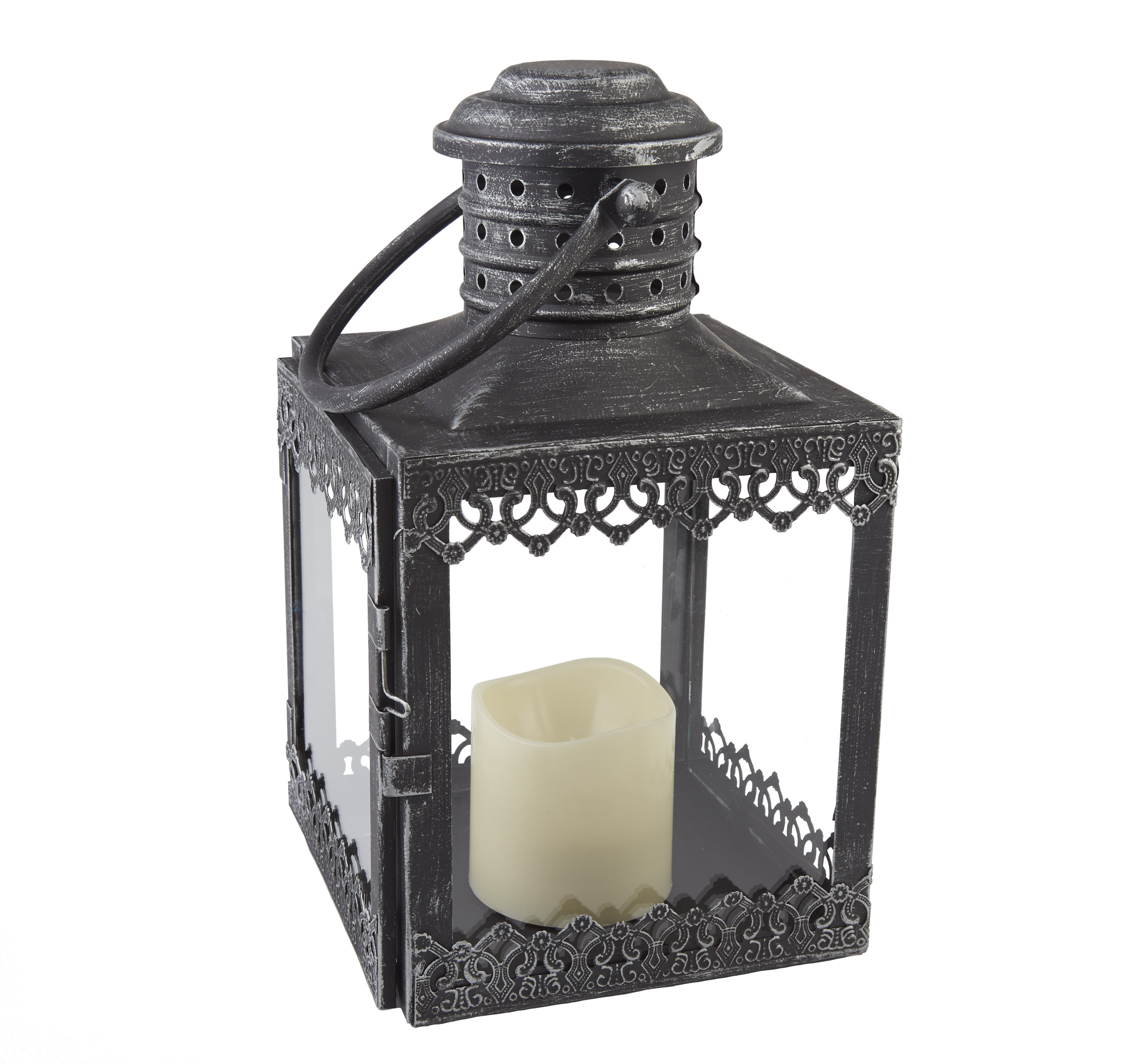 D-GROEE Mini Lantern, Vintage Small Candle Lanterns with