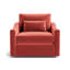 Haywood Upholstered Swivel Armchair-1848088554