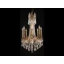 Lustre classique / traditionnel à 8 lumières de style bougie avec détails en cristal Ashmin-113001894