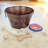 Round 15qt Dog Toy Bin with a set of 3 dog toys
