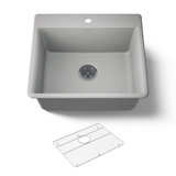 Kennon 25" L x 22" W Undermount Kitchen Sink
