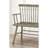 Vintage Style Gray Wood Bench With Spindle Back Relaxed And Arm Rest-16603605
