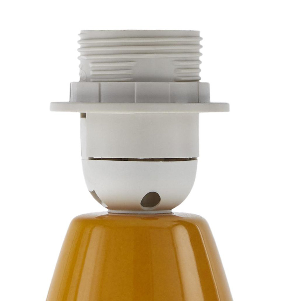 Juliette Ceramic Table Lamp, Orange