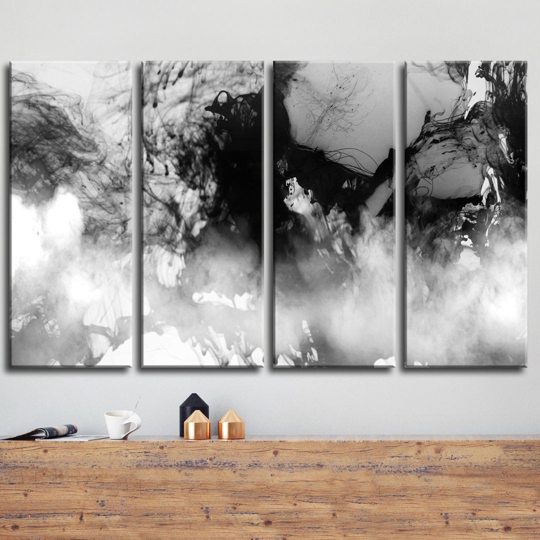 " Glitzy Mist XXI " by Tristan Scott 4 - Pieces Orren Ellis