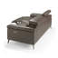 Canapé inclinable en cuir véritable Philippa-66477617-127299294