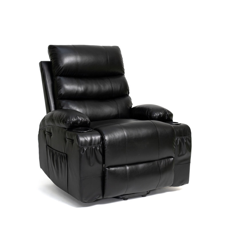 21"Seat Width, Black