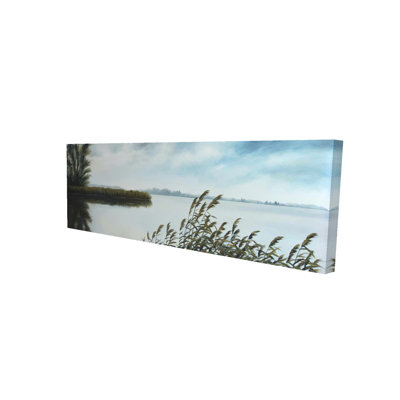 Quiet Lake - Bedroom Trees Canvas for Serene Home Decor