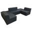 Amlie 78cm Wide Square Solid Colour Pouffe Ottoman-1295087102