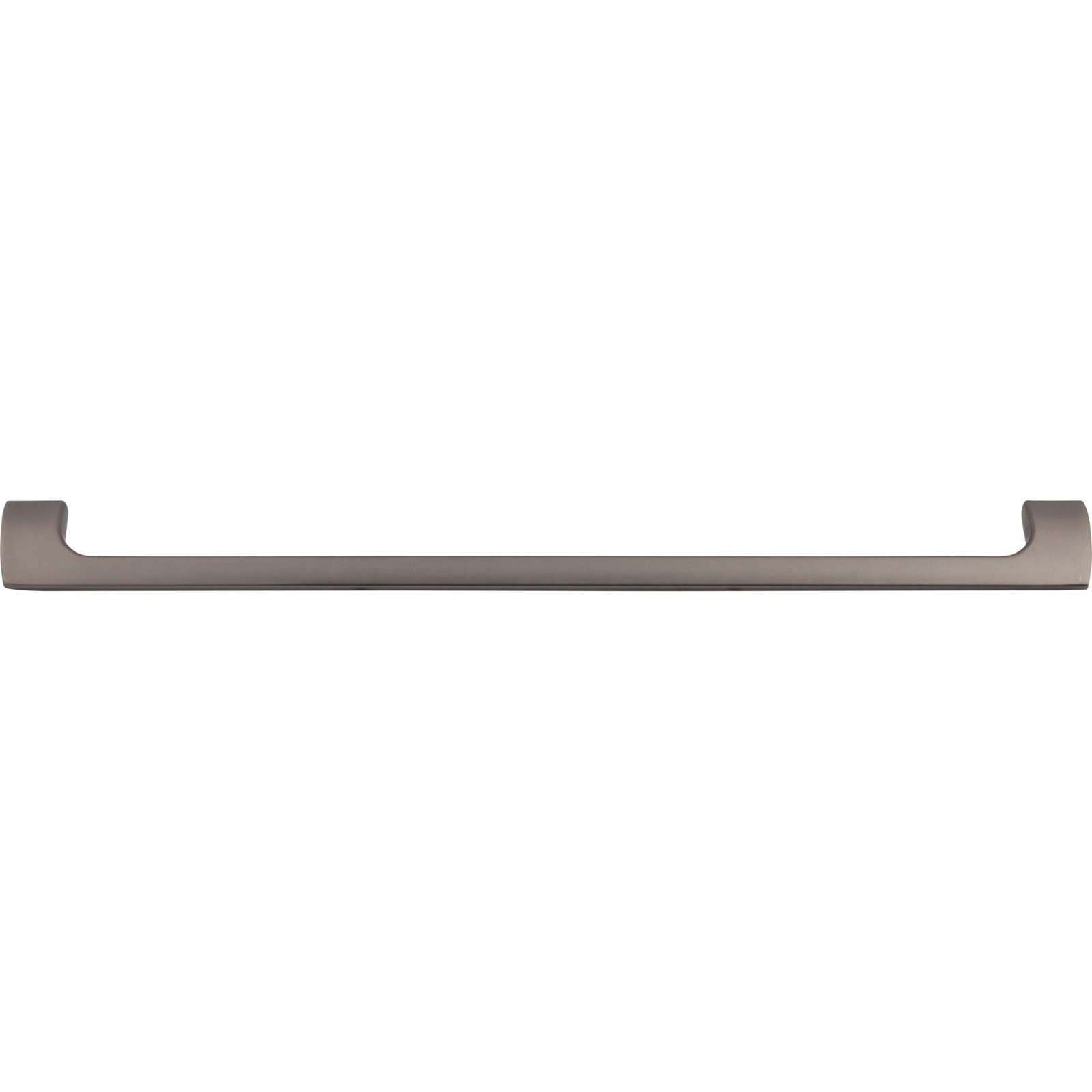 Holland Bar Cabinet Pull, Ash Gray, 12" Center to Center