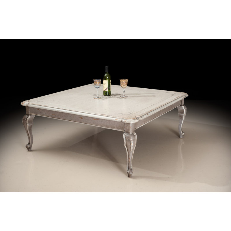 Solid Wood 4 Legs Coffee Table